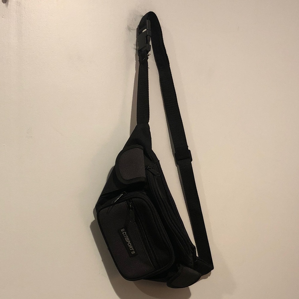 CiTiSPORT Black Utility Belt Bag